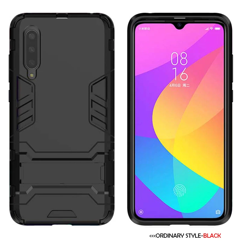 XSDTS противоударный чехол для Xiaomi mi CC9 CC9E 9 Pro mi 9 SE A3 Lite 9T Note 10 Магнитный чехол для телефона - Цвет: C1-Black