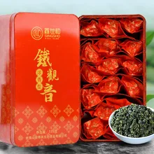 Чай Anxi Tieguanyin в пакетиках, чай улун, китайский зеленый чай Tie guan yin, китайский освежающий чай для похудения