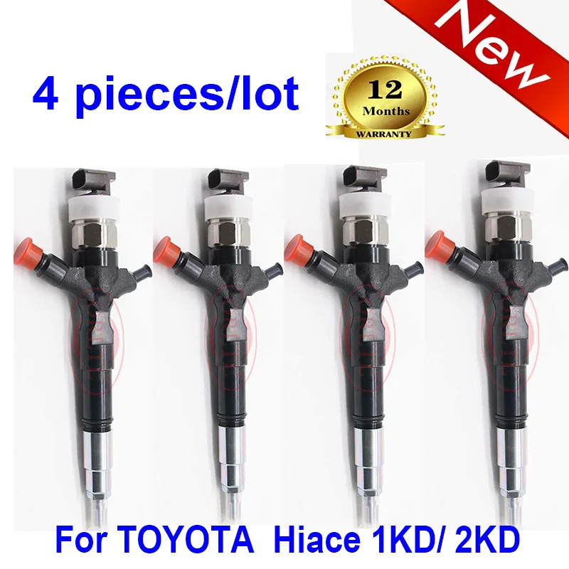 

23670-30400 2367030400 Genuine Diesel Fuel Injector 23670-09350 23670-39365 for Toyota Hilux 2.5 d/3.0D 2010- 1KD 2KD Euro 4