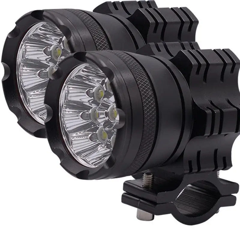 2 шт./компл. 90W IP67 5500LM светодиодный мотоциклетные фары противотуманные пятно прожектор для трехколесный мотоцикл внедорожных транспортных средств
