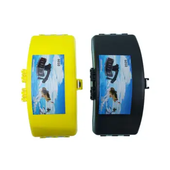 

Folding Fishing Waist Belt Bait Box Fishing Gear Storage Case Waterproof Tackle Box Outdoor Fishing Accessories