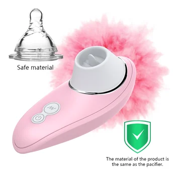 New Tongue Licking Vibrator 12 Speed Clitoral Stimulator Clit Sucker Nipple Female Masturbator Adult 18+ Sex Toys for Women Shop 6