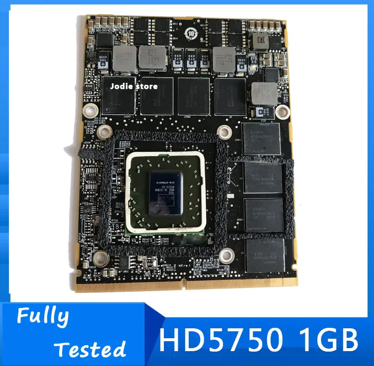 Original HD5750 HD5750M GDDR5 1GB 216-0769023 Video Graphics Card For iMac 27" 2010 A1312 100% Test Working
