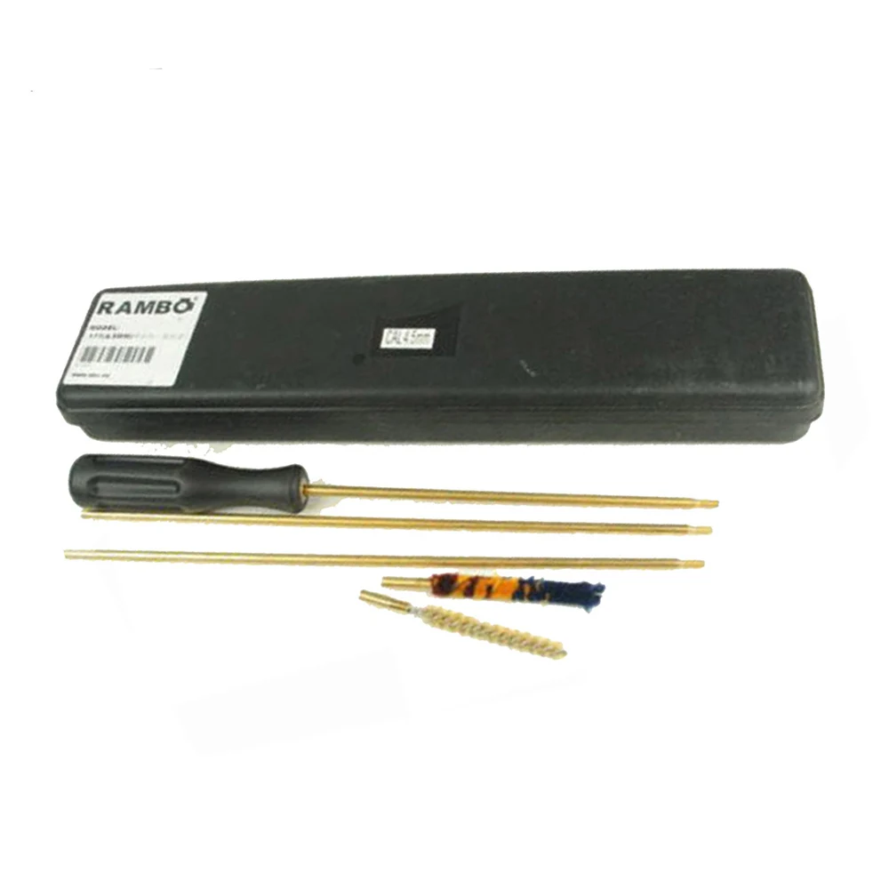 

Tactical Hunting Gun Rifle Cleaning Kit For .177&.22 (4.5mm&5.5mm) Brush Cleaner Rod For Rifle Scope Pistol Shotgun
