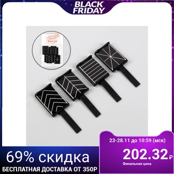 

Magnets for varnish, 4 types, black