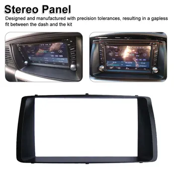

CD Player Plate Panel Trim Mount Kit Stereo Dashboard Radio Frame CD Trim Bezel for 2003-2006 Toyota Corolla