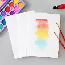 10 листов/мешок 300 г Чистый хлопок целлюлоза эскиз живопись Акварельная Бумага Живопись принадлежности офисные школьные канцелярские принадлежности