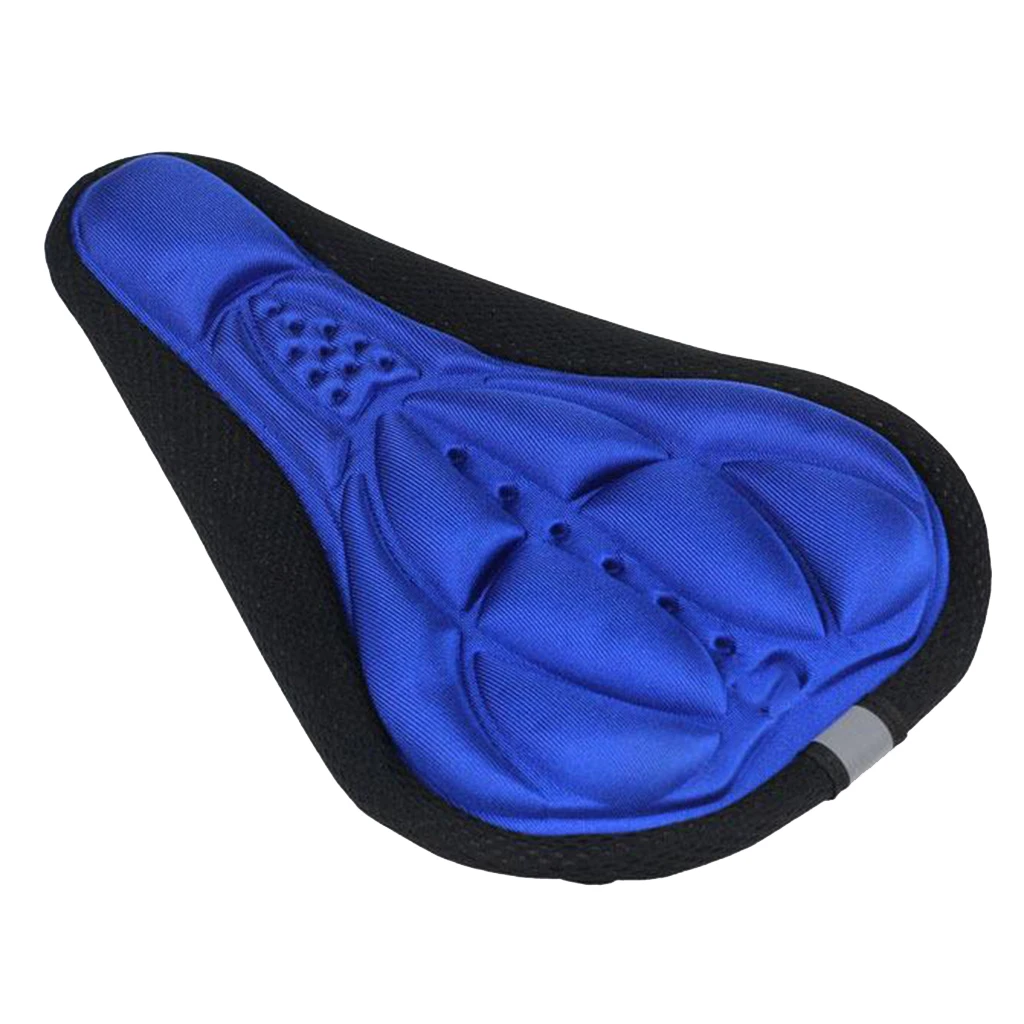 Mountain Bicycle 3D Saddle Seat Covers Soft Gel Extra Comfort Bicycle Saddle Bike Seat Cushion 