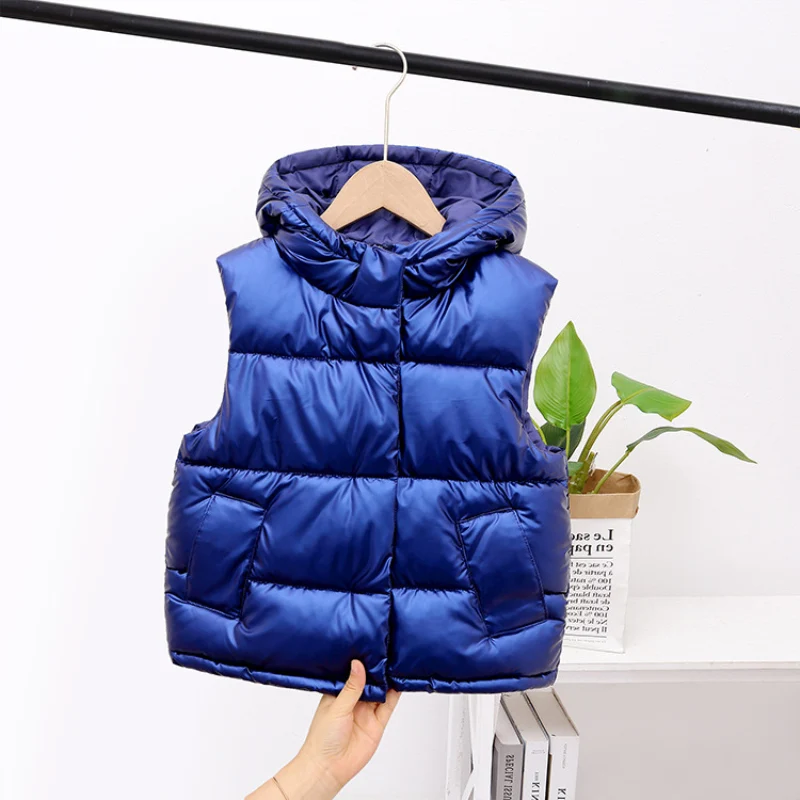 Children Vest Girls Boys Baby's Kids children vest Down Vest Waistcoat Cute Warm Plus Thicken Winter Autumn Outdoor Jacket Cardigan Children's Clothes
