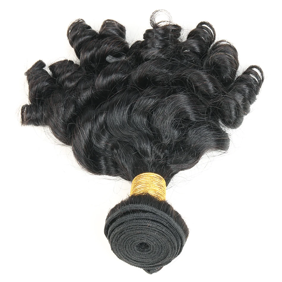 bouncy  curly human hair bundles 2