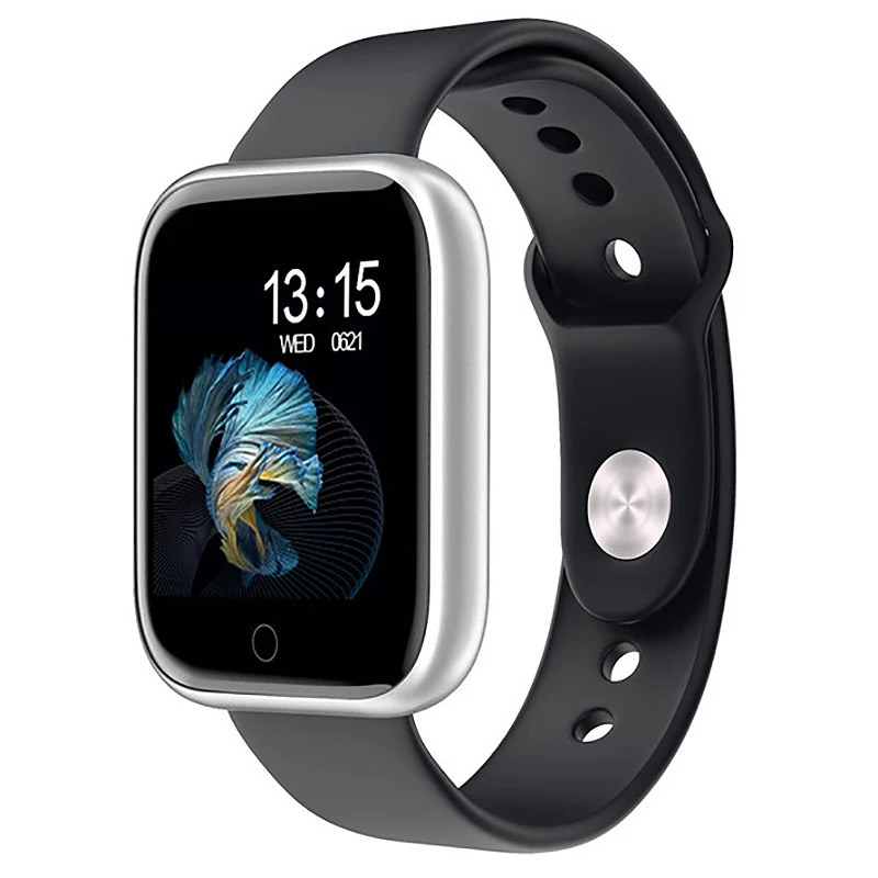 

T80 Smart Watch Women Men Sports Fashion Ip68 Waterproof Activity Fitness Tracker Heart Rate Brim Smartwatch
