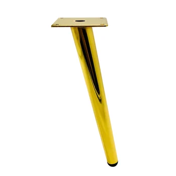 

4pcs Home Hardware Couch Oblique Tapered TV Cabinet Chair Easy Install Furniture Leg Office Anti Slip Sofa Table Increase Height