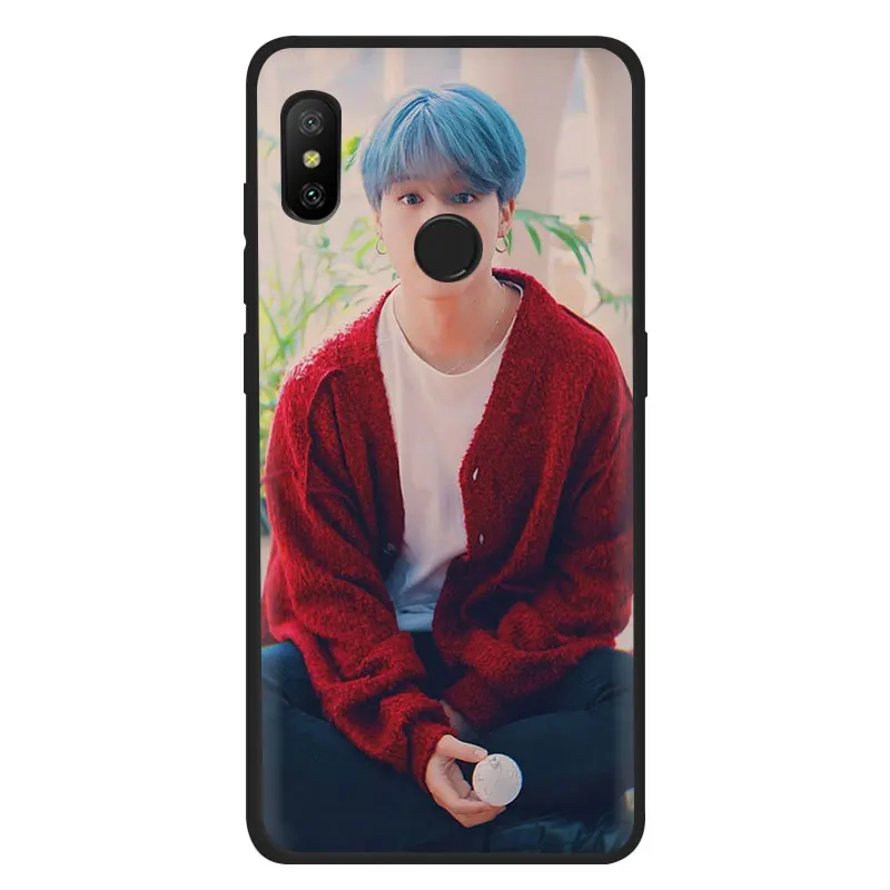 B12 EWAU Jimin красивый мягкий ТПУ чехол для телефона для Xiaomi Redmi Note 4 4X5 6 7 8 Pro 5A Prime - Цвет: B12