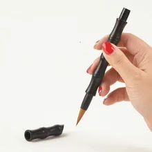 Ручка-кисть для каллиграфии Fineliner китайские чернила для кистей для рисования китайской живописи шерсть ласки ручка-стиль каллиграфия кисть