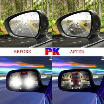 

2 pcs Car Rear Mirror Protective Film Anti Fog Window Clear Rainproof sticker For Mercedes-Benz BMW Audi car sticker accessories