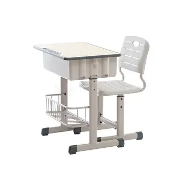 

Primary school children's study desk training remedial class school desk chair set writing desk home