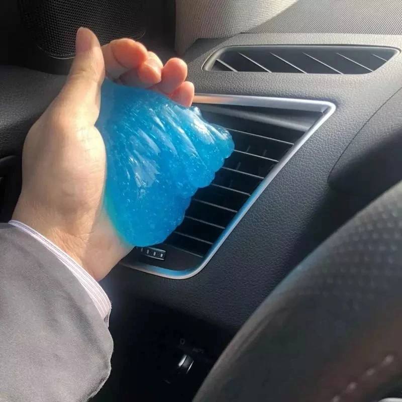 60ml Super Auto Car Cleaning Pad Glue Powder Cleaner Magic Cleaner Dust Remover Gel Home Computer Keyboard Clean Tool