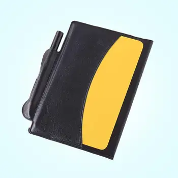 

Red Set Notebook Wallet Yellow Red/Yellow Cards Pencil Portable Football