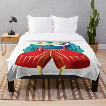 

My Owl Red Pants Blanket Wool Flannel Plush Blanket Bedspread For office Sherpa Blanket Couch Quilt Cover Travel