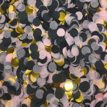 

100g Party DIY Decoration Confetti Metallic Rose Gold Mini Round Dots Filling Balloons Baby Shower Wedding Decorations 20010102