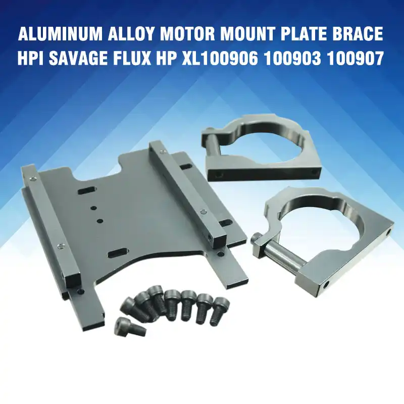 Aluminium Legierung Motor Mount Platte Klammer Fur Hpi Savage Flux Hp Xl100906 100903 100907 Teile Parts Accessories Aliexpress