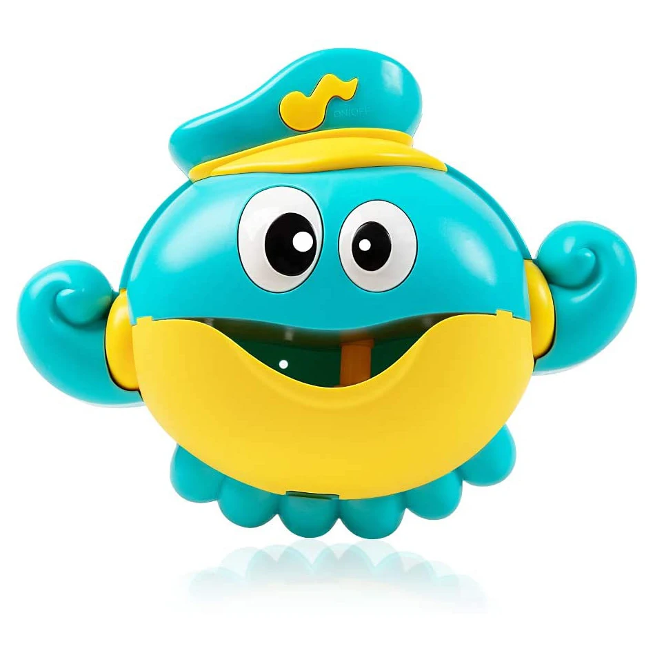 Baby Bath Toys Bubble Machine Crabs Frog Music Kids Bath Toy Bathtub Soap Automatic Bubble Maker Baby Bathroom Toy for Children 14