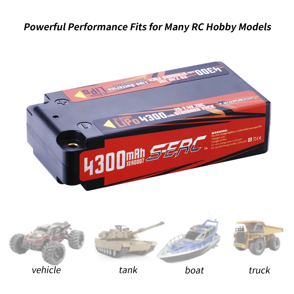 【最終値引き】②SUNPADOW HV 6100mAh リポ Amazon.co.jp: SUNPADOW S-ERCシリーズ6100mAh 7.4V 2S 70C リポ