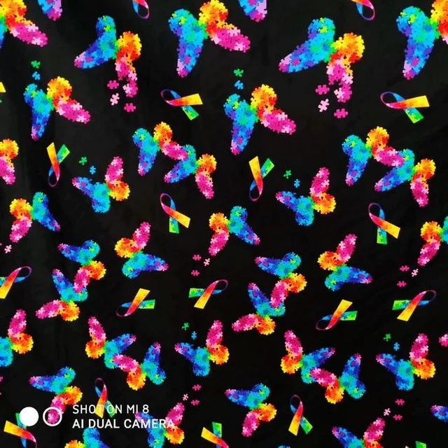 50*140 см хлопчатобумажная лента с рисунком Рака Молочной Железы Для детского шитья