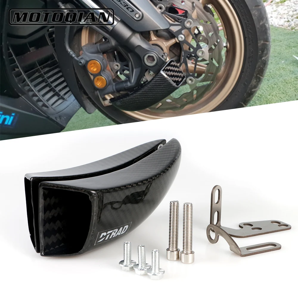 

For DUCATI STREETFIGHTER 1098 2010-2012 1098S 2010-2012 Motorcycle Brake Cooling Mounting Kit Carbon Fiber Brake System Ducts