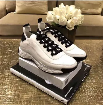 

Spring White Shoes Women Platform Sneakers Fashion Brand Ladies Chunky footware Female zapatos de mujer Black Shoes Thick Bottom