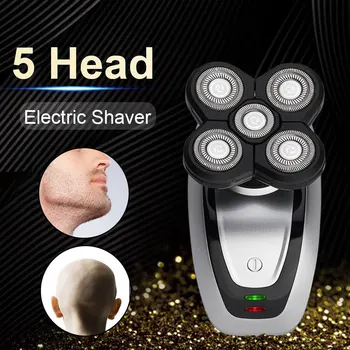 

Portable Trimmer Shaver USB Rechargeable Electric Travel Hair Multifunction Beard Rotary Cordless Razor Floating Blade Washable