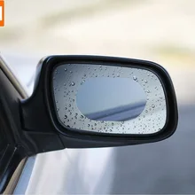 Xiaomi Автомобильное зеркало заднего вида дождевая пленка непромокаемая противотуманная Водонепроницаемая долговечная прозрачная пленка Защитная мембрана Водонепроницаемая наклейка