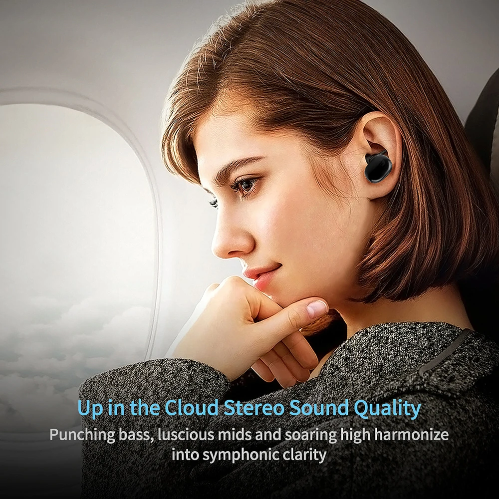 Kebidu W13 TWS Bluetooth Earphone Touch Control Stereo Bass Wireless 5 0 Headset Sports Earbuds With Mic Handsfree For Xiaomi