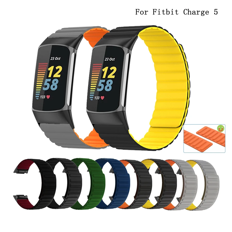 

Watch Band For Fitbit Charge 5 Magnetic Loop Bracelet Strap For Fit bit Charge 5 Bracelet