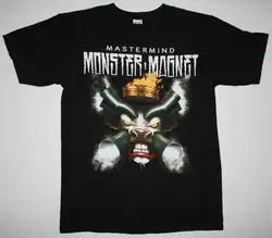 MONSTER MAGNET MASTERMIND'10 STONER ROCK KYUSS ORANGE GOBLIN Новая Черная футболка