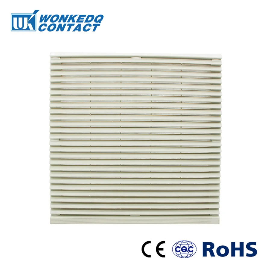 

Cabinet Ventilation Filter Set Shutters Cover Fan Grille Louvers Blower Exhaust Fan Filter FK-3326-300 Filter Without Fan