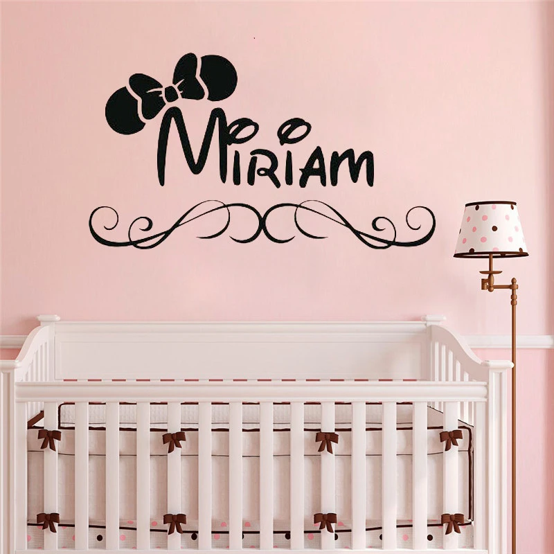 name wall decals for nursery