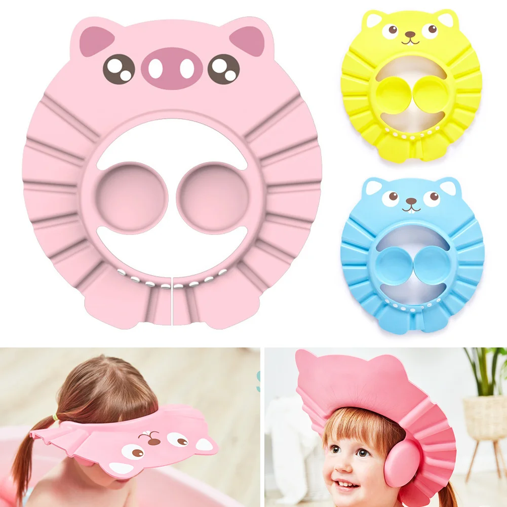 baby shower shampoo cap