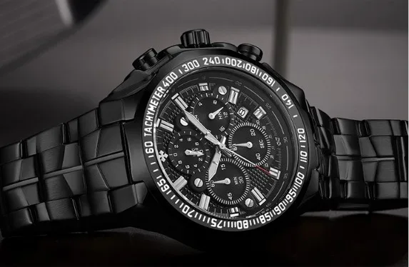 

2019 the most popular genuine brand seven-needle men's sports quartz watch of the couple