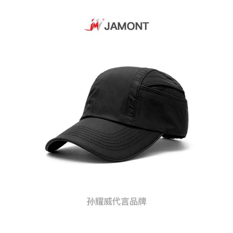 [JAMONT] сетчатая быстросохнущая Кепка, новая модная мужская и женская солнцезащитная Кепка, быстросохнущая Кепка, Повседневная Кепка, регулируемые шапки унисекс, 4 цвета