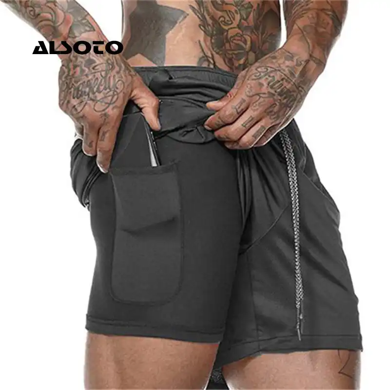 2 in 1 swim shorts