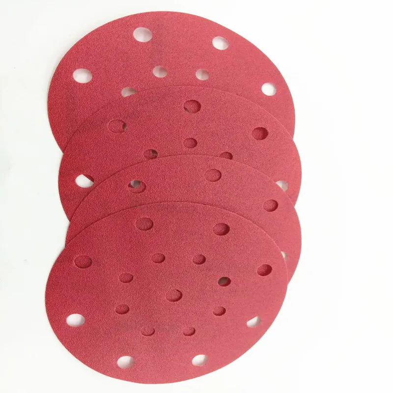Ldym Red Mylar Disc Sandpaper bei rong Disc Sandpaper Mylar Disc Sandpaper Film Sanding Disc