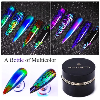 

BORN PRETTY Colorful Thermal Sensitive varnish Set Temperature Color Changing Gel Nail Polish Varnish Nail Art Design