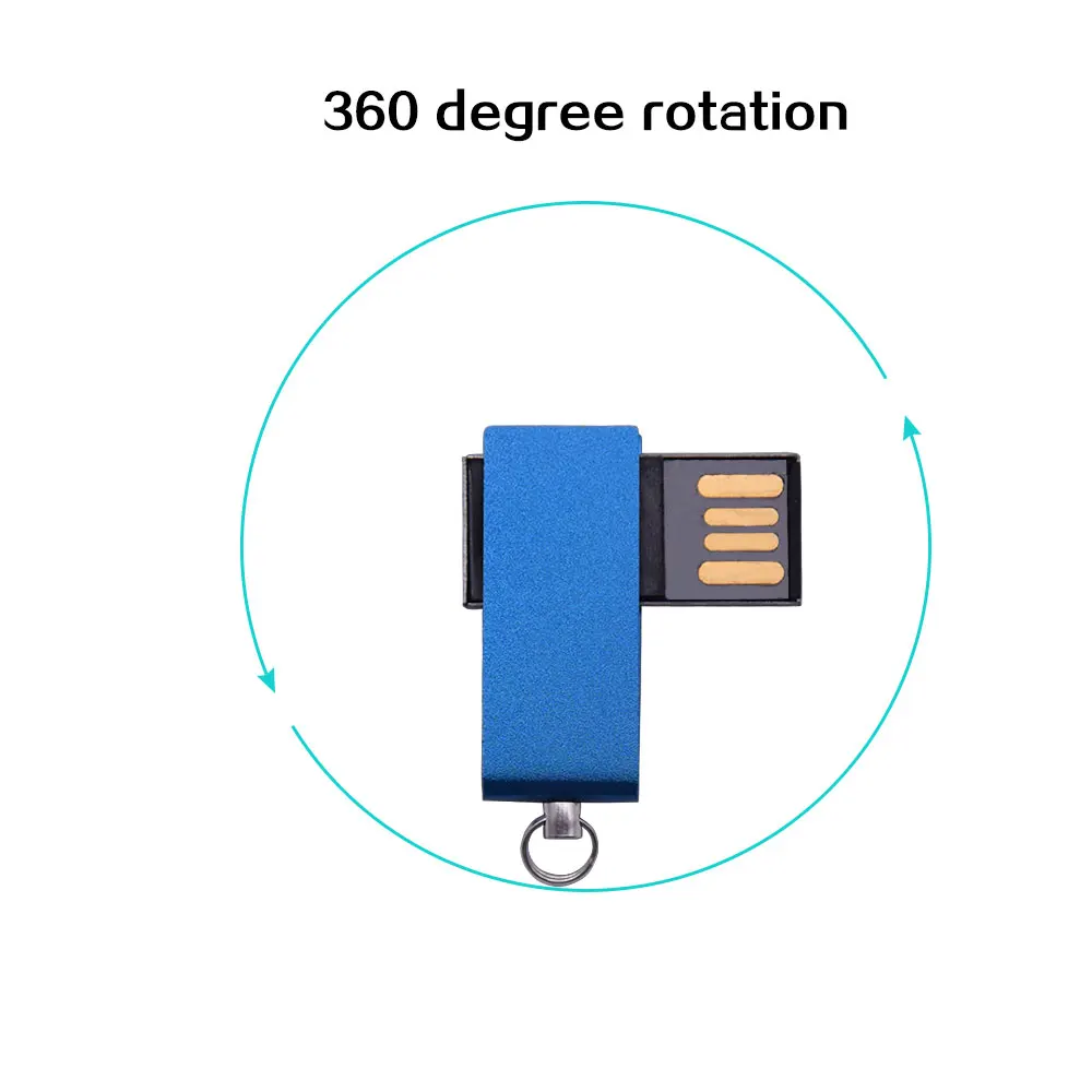 Флеш накопитель USB 100% с реальной емкостью металлическая Флешка 2 0 8 ГБ 16 32 4 Гб 128 Мб