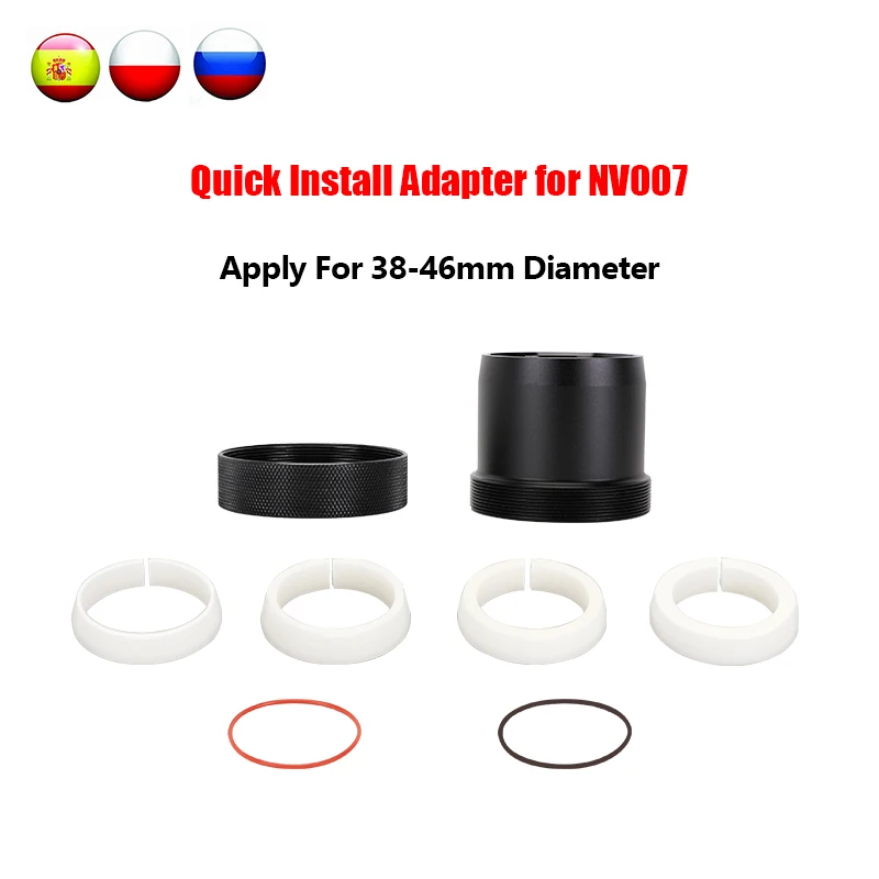 Adapter Scope-Camera Pard Nv007 Night-Vision for 46mm Bayonet Fast-Sleeve Quick-Install