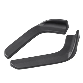 

2pcs Universal Car Front Deflector Spoiler Shovels Bumper Spoiler Splitter Front Shovel Decorative Scratch Resistant Wing