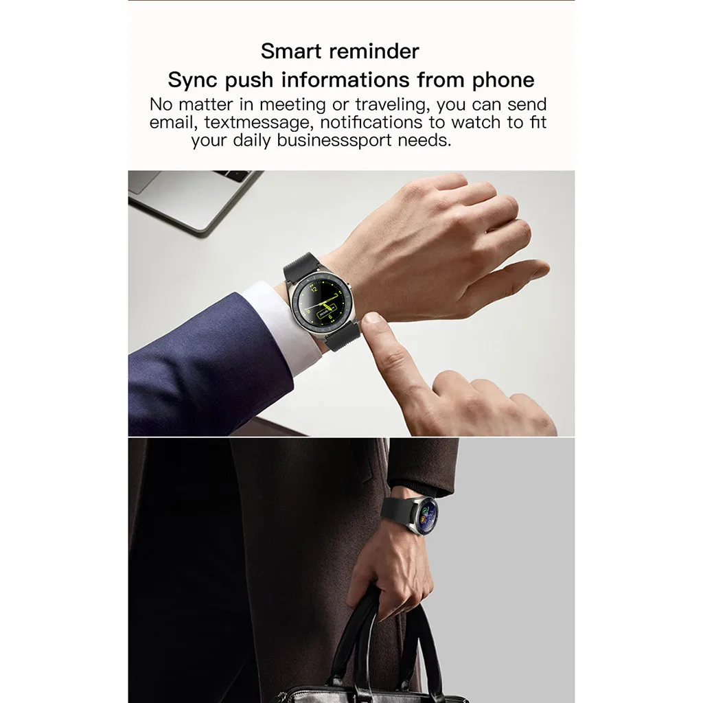 Bluetooth Smartband для iOS Android часы спортивные фитнес Калории Браслет Носить Смарт часы наручные часы умные часы