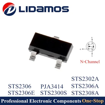 

3000PCS 20V 30V STS2302A STS2308A STS2306 STS2306A STS2300S STS2306E PJA3414_R1 SOT23 Made in China High quality Mosfets
