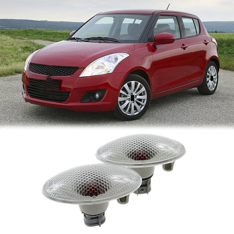 2 шт. боковой габаритный светильник с поворотным сигналом для Suzuki Swift Grand Vitara Splash SX4