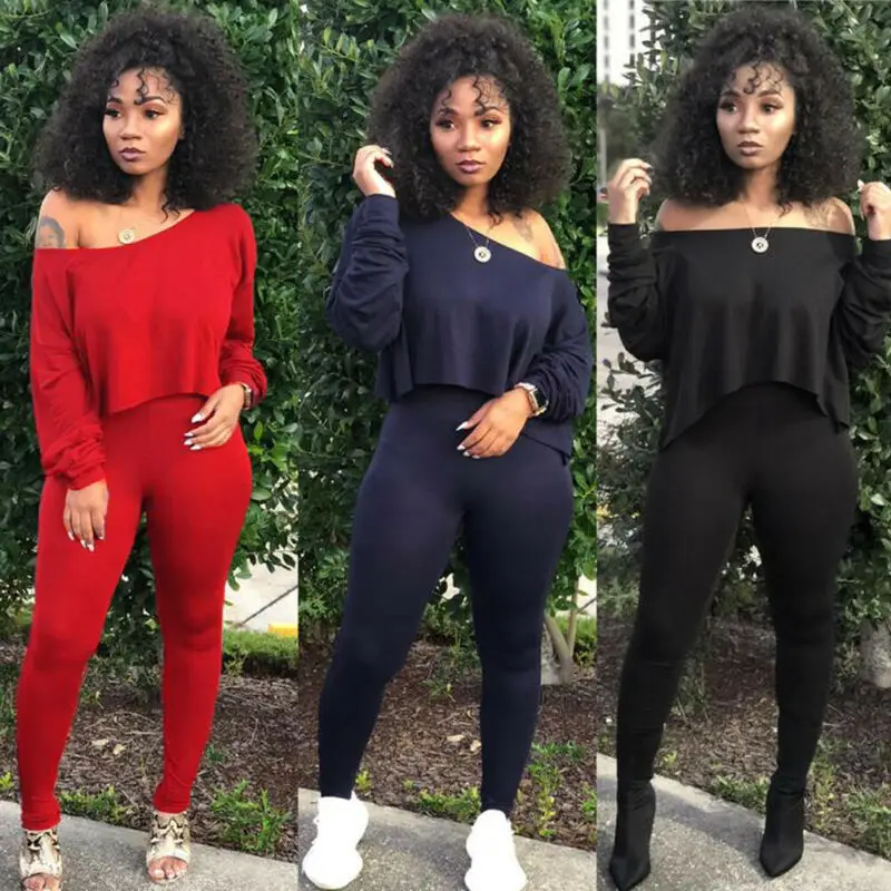 

Fashion Women Playsuit Ladies Long Sleeve Off Shoulder Bodycon Playsuit Party Jumpsuit Romper Trousers